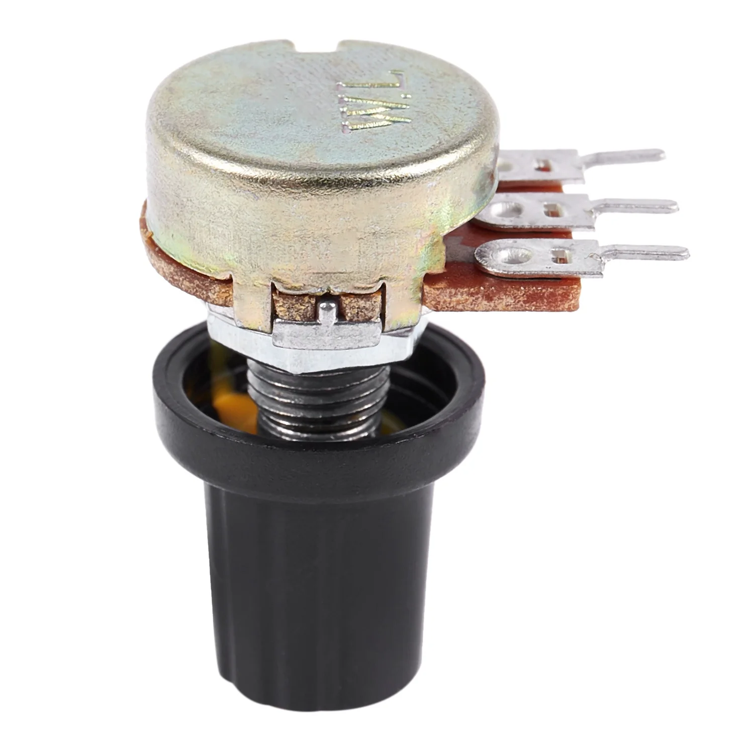 A44T5pcs 10K OHM 3 Terminal Linear Taper Rotary Audio B Type Potentiometer