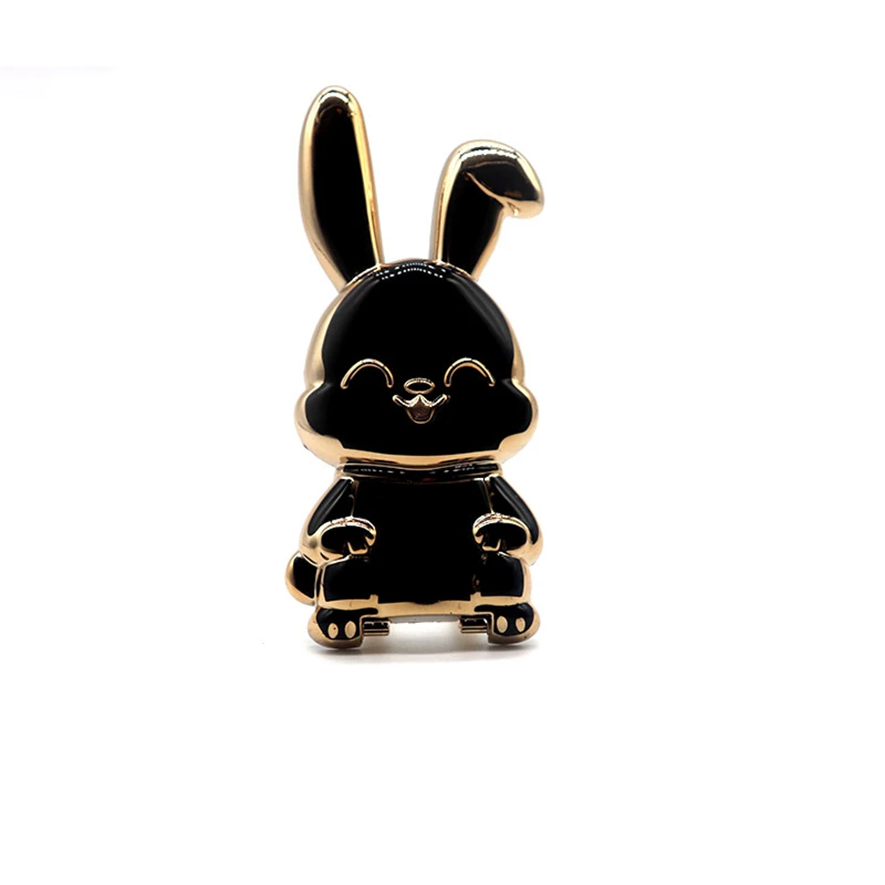 Finger Ring Holder For Phone Cute Rabbit Shape Mobile Phone Holders Universal Cell Phone Stands Foldable Finger Bracket Newest