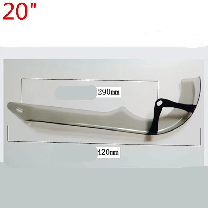 

Крышка велосипедной масляной цепи 20 "BMX Show Автомобильная крышка цепи BMX F-образная крышка половинной цепи