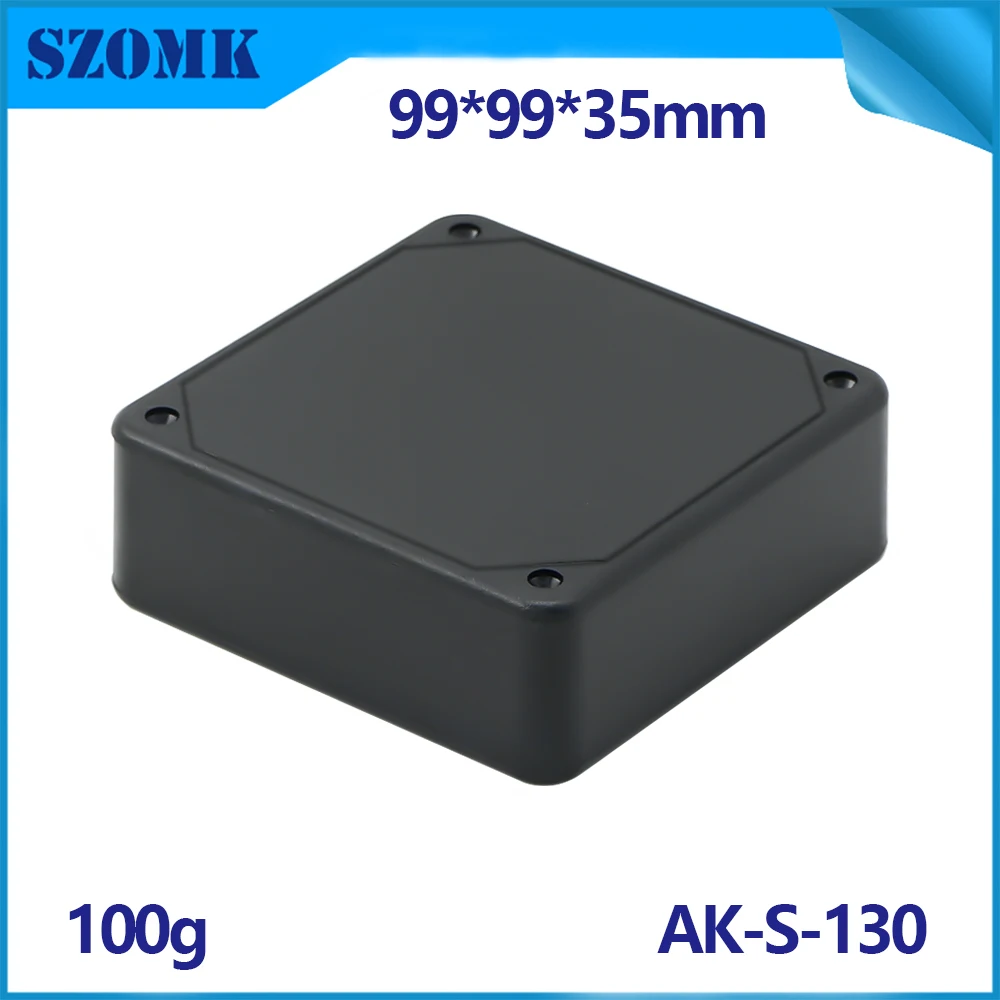 Szomk Aangepaste Schakelaar Distributie Junction Plastic Behuizing Abs Box Iot Elektronisch Apparaat Standaard Case