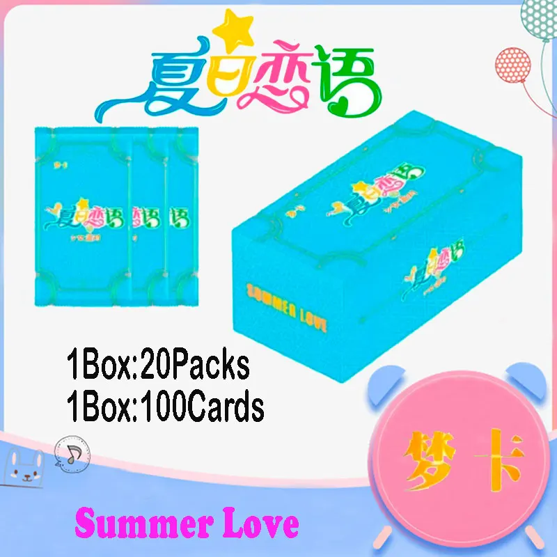 Bargain Price Summer Love Collection Card Very Popular Beautiful Cute Anime Waifu Booster Box CCG Doujin Toys And Hobbies Gift