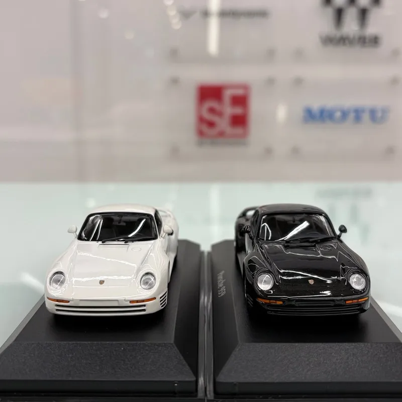 Nieuw Op Voorraad Minichamps 1:43 Porsche 959 1987, Legering Model Auto Miniatuur Diecast Porsche Ornamenten Custom Speelgoed Kids Gift