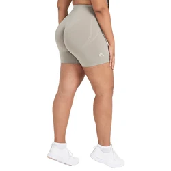 Shorts apertados sem costura para mulheres, cintura alta, shorts de ioga macios, roupas de treino, roupas esportivas fitness