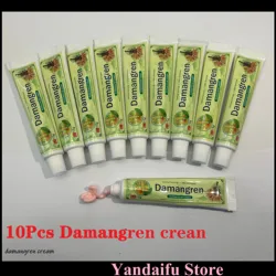 10Pcs ZUDAIFU Damangren Original Herbal Cream Treatment of Psoriasis Dermatitis Eczema Antibacterial Antipruritus Ointment 15G