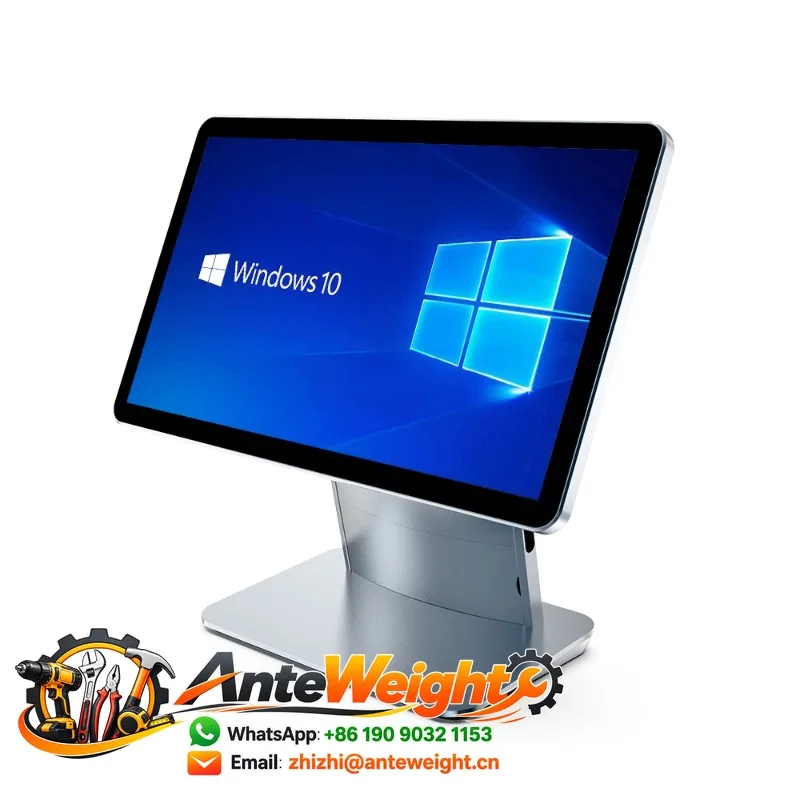 15.6 + 11.6 Inch Dual-screen Touch Pos Cash Register All-in-one Windows POS System Cash Register for Restaurants and Retail