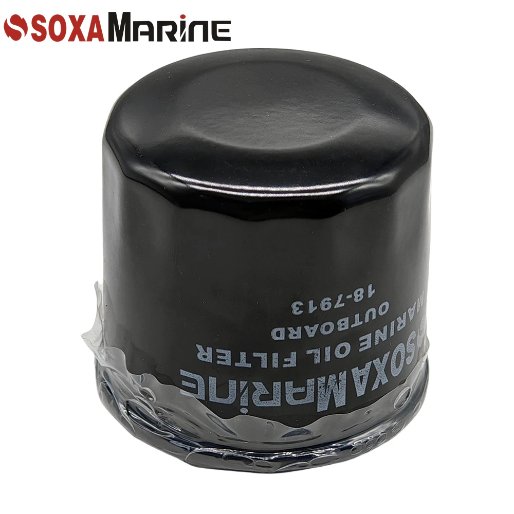 Oil Filter for Yamaha Honda Tohatsu Nissan 9.9-115 HP Outboard Engine PH6607 15400-PFB-007 3R0-07615 5GH-13440-00 18-7911-1