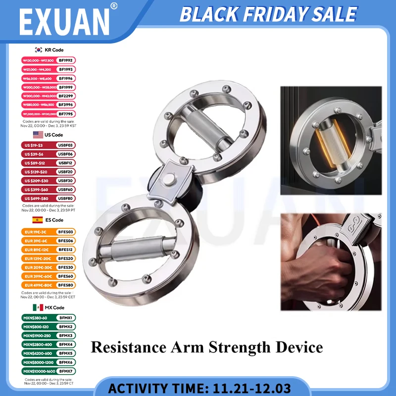 Arm Rotator Machine Strength Training Arm Exerciser Shoulder Adjustable Resistance Muscle Augmentation Strength Training 125KG