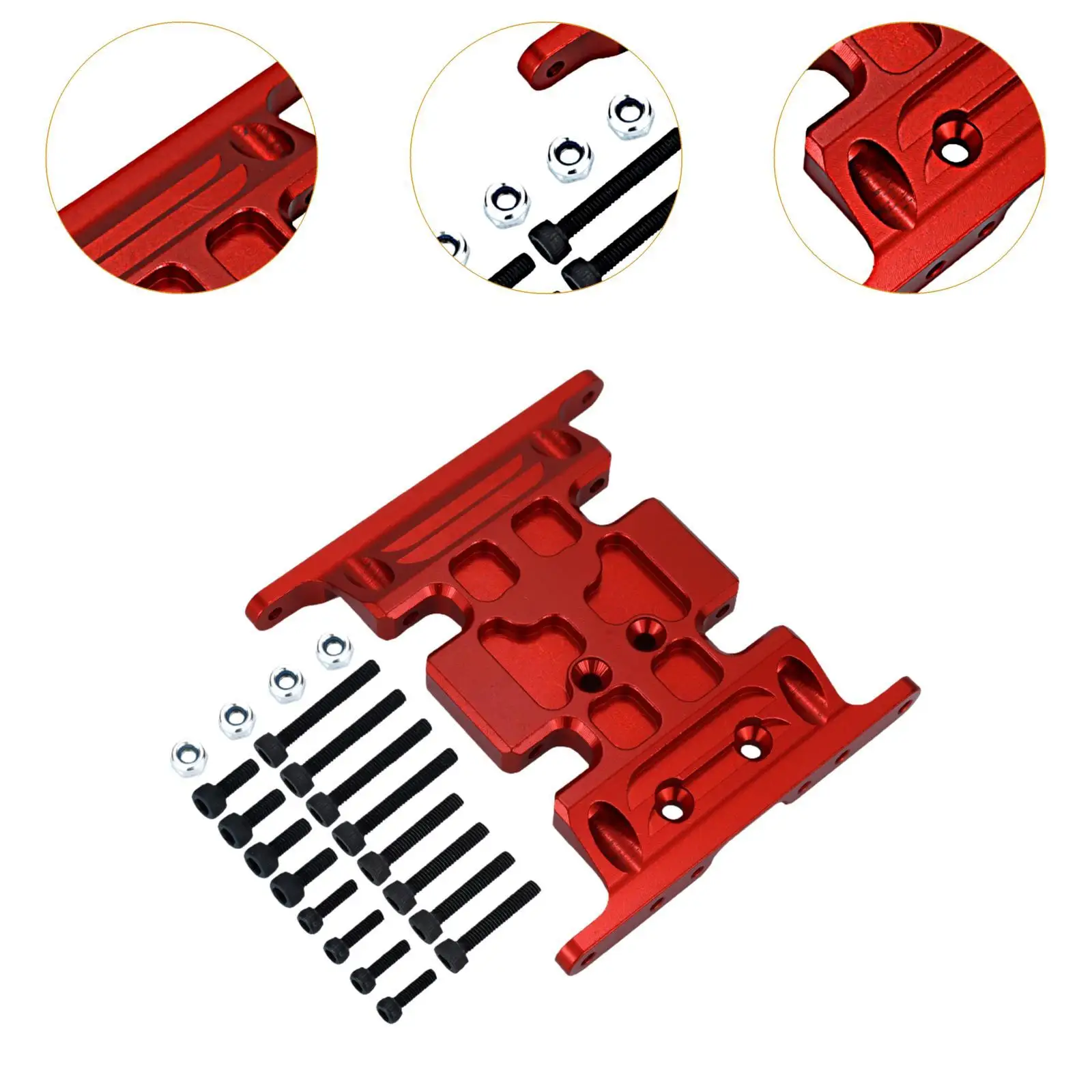 Remote Control Crawler Center Skid Plate for SCX10 for Auto Truck Supplies