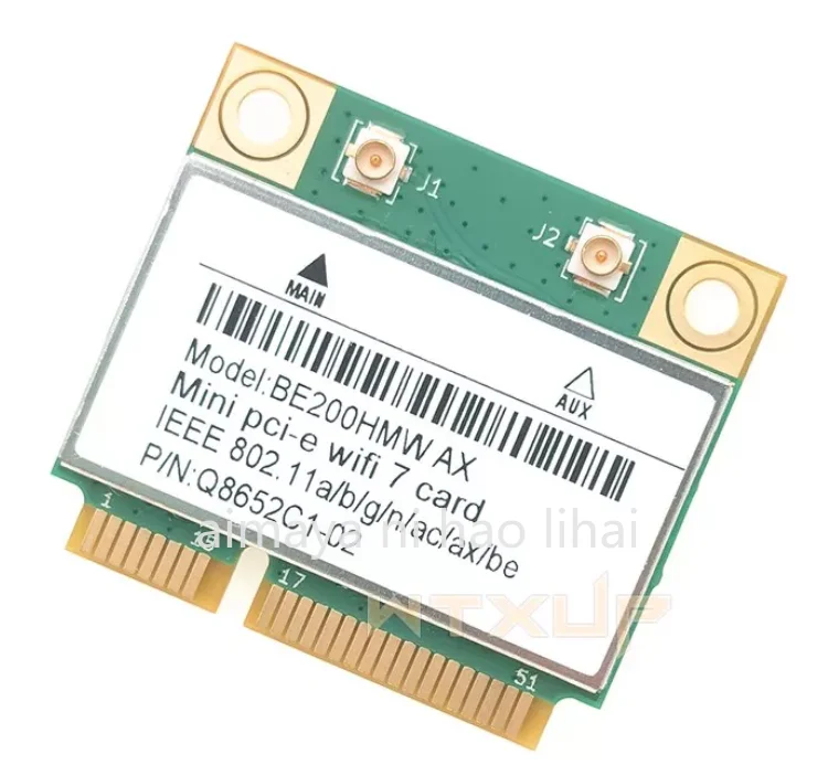 BE200HMW WIFI7 MINIPCIE Gigabit built-in wireless network interface card Bluetooth 5.4 AX210 7260AC