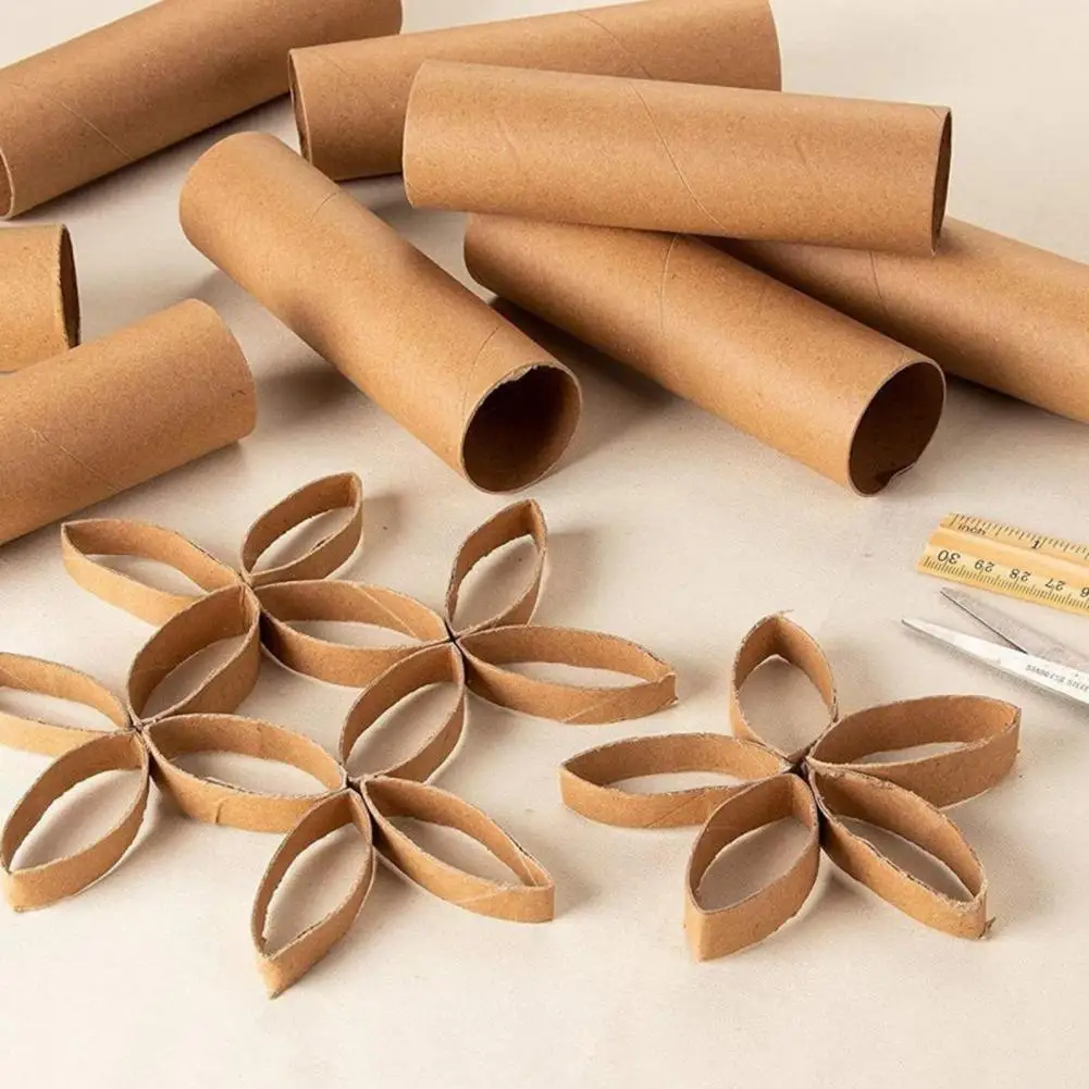 Paper Tube Toilet Paper Rolls, Crafts Making, DIY Craft Tubes, Cardboard Handcraft, 20 Pcs