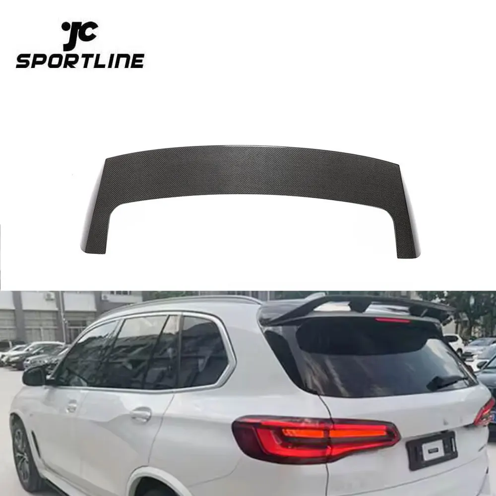 Modify Luxury X5 G05 Carbon Fiber Car Roof Spoiler For BMW X5 G05 Sport Utility 4-Door 2019-2020