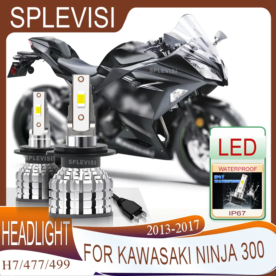 

LED 3-Year Warranty High-Performance Instant Start No Delay motorcycle Headlight For Kawasaki Ninja 300 2013 2014 2015 2016 2017