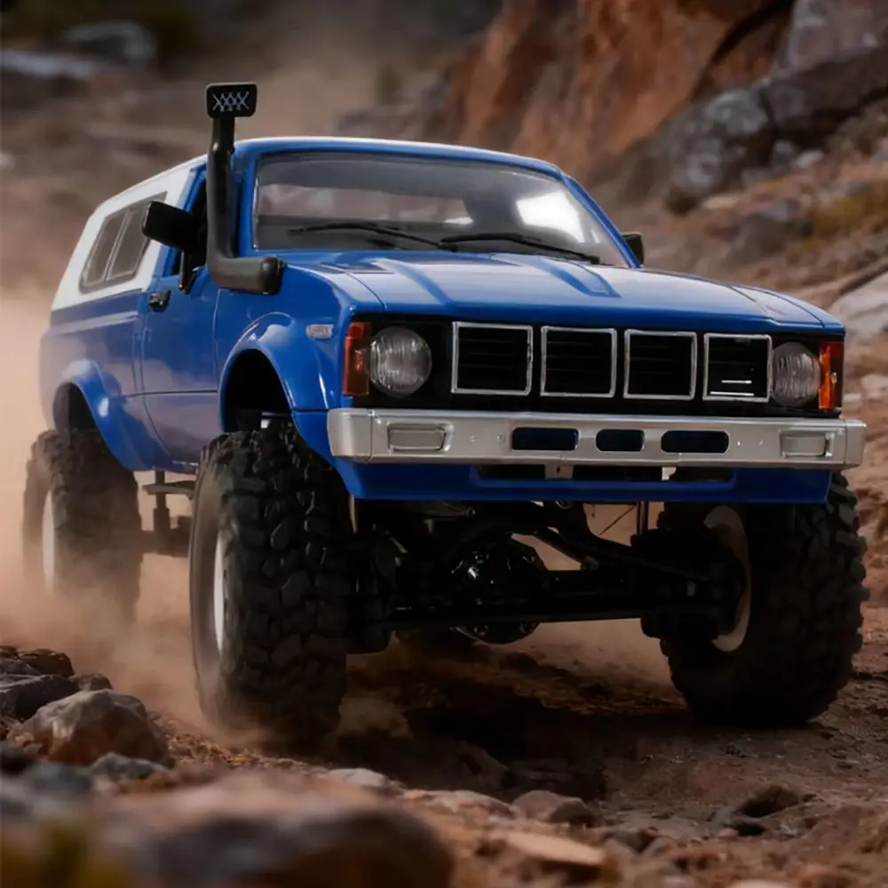 C24 1/16 WPL RC Car 2.4G Remote Control Car 4WD Off Road Climbing Vehicle LED Light RC Toys As Gift