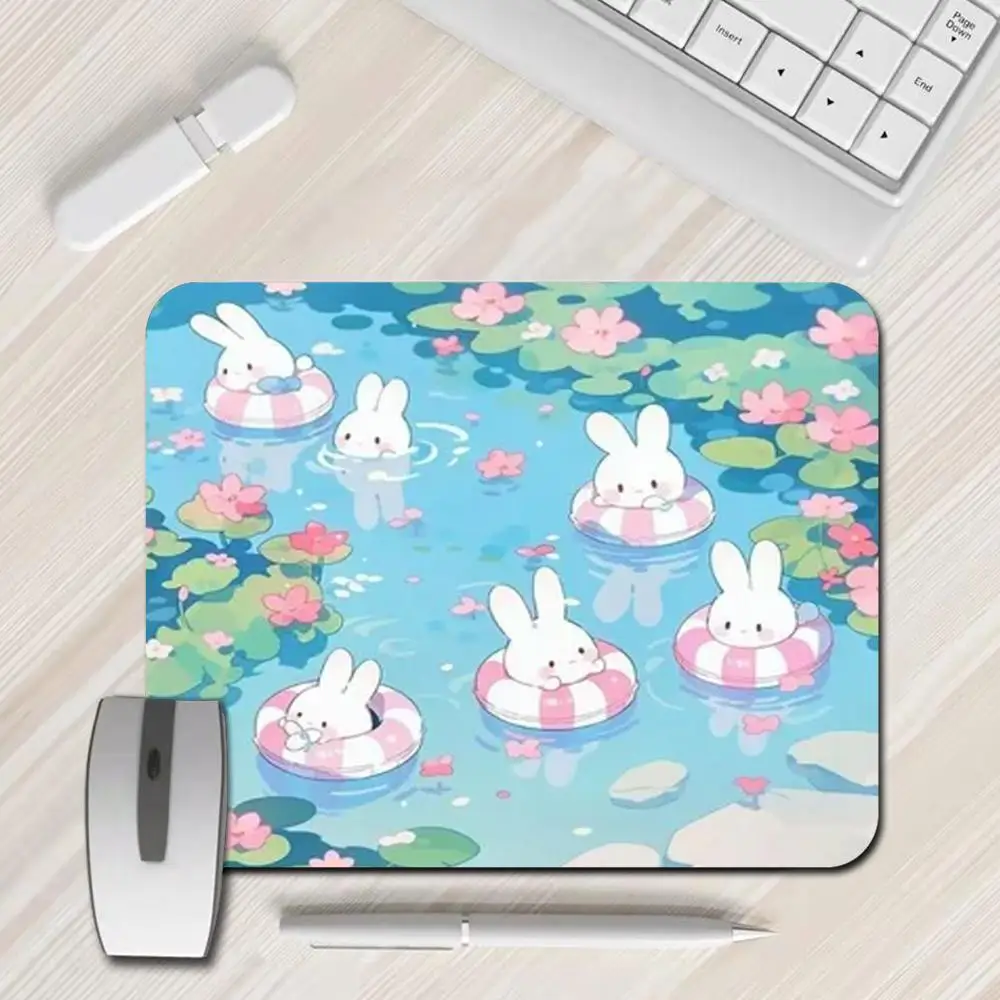 

Kawaii Mouse Pad Small Mouse Pad Thickened Mouse Pad Desk Pad Desktop Computer Keyboard Wireless Mouse Boy Girl Gift for CS DOTA