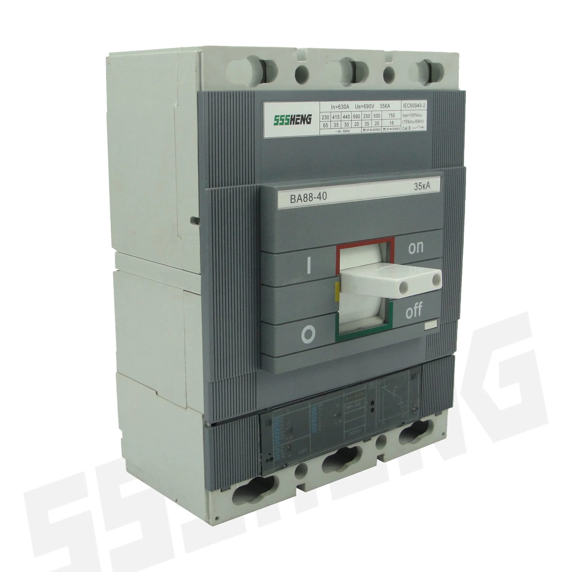BA88-40 MCCB 630-800A 3P 35kA VA88 Magnetic Trip Distribution Box