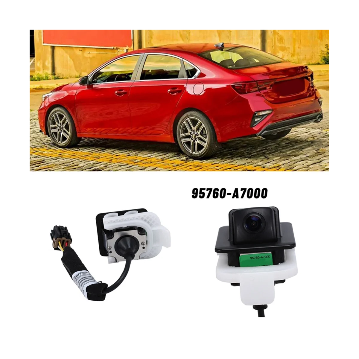 

95760-A7000 Back Up Camera Reversing Assist Camera for Kia Forte Sedan 2014-2016 95760A7000 KI1960114