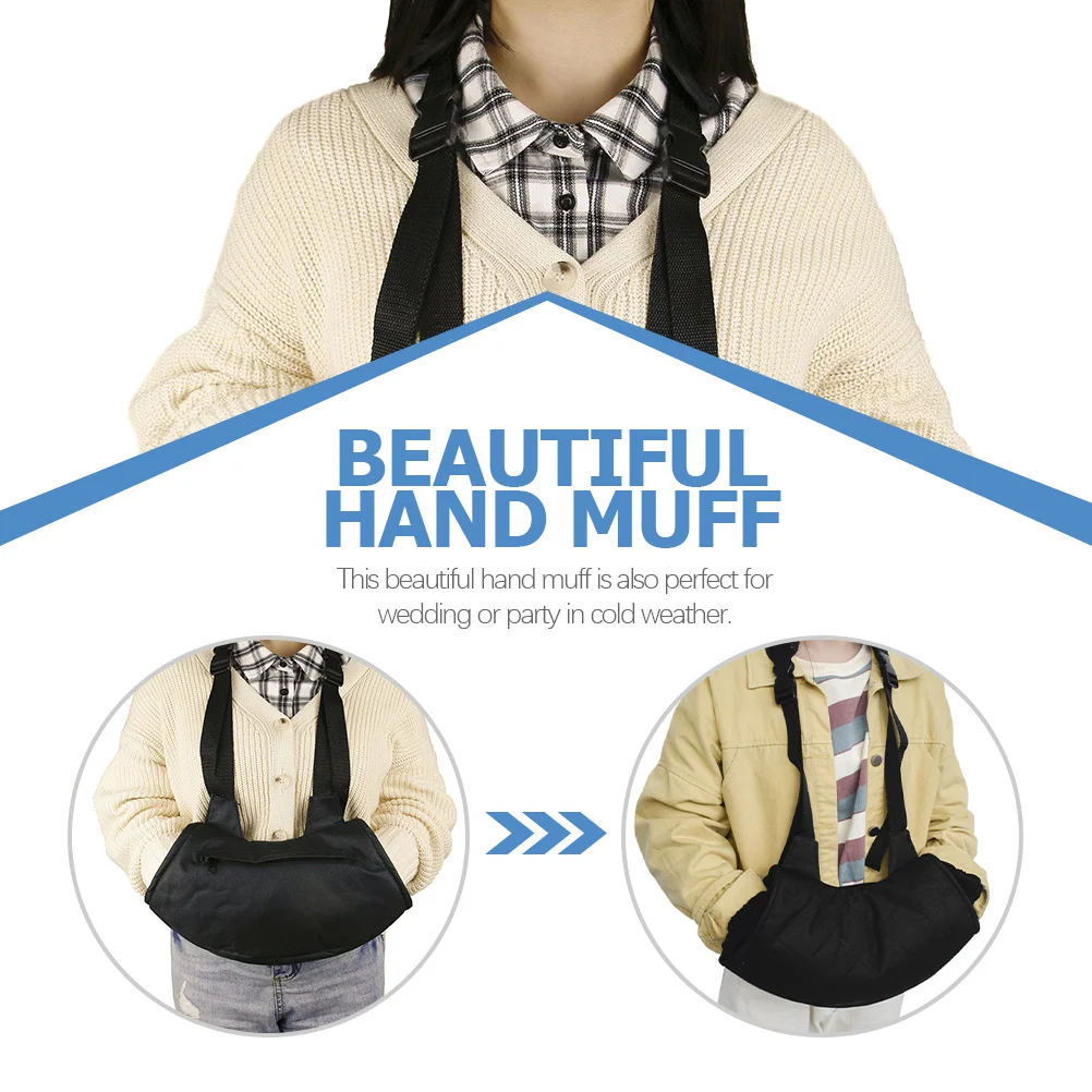 1 قطعة اليد الدافئة إفشل المحمولة جهاز تدفئة محمول حقيبة لفصل الشتاء في الهواء الطلق استخدام معزول الأيدي إفشل للنساء حفل زفاف هدية التخييم #1