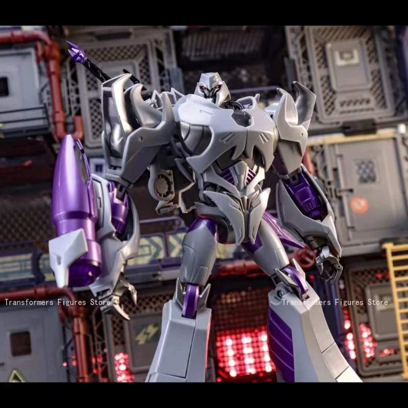 재고 있음 Transformer TFP 리더 s 인증서 APC-Megatron G1 영화 만화 액션 피규어 애니메이션 로봇 모델 Collectible Toy Gift