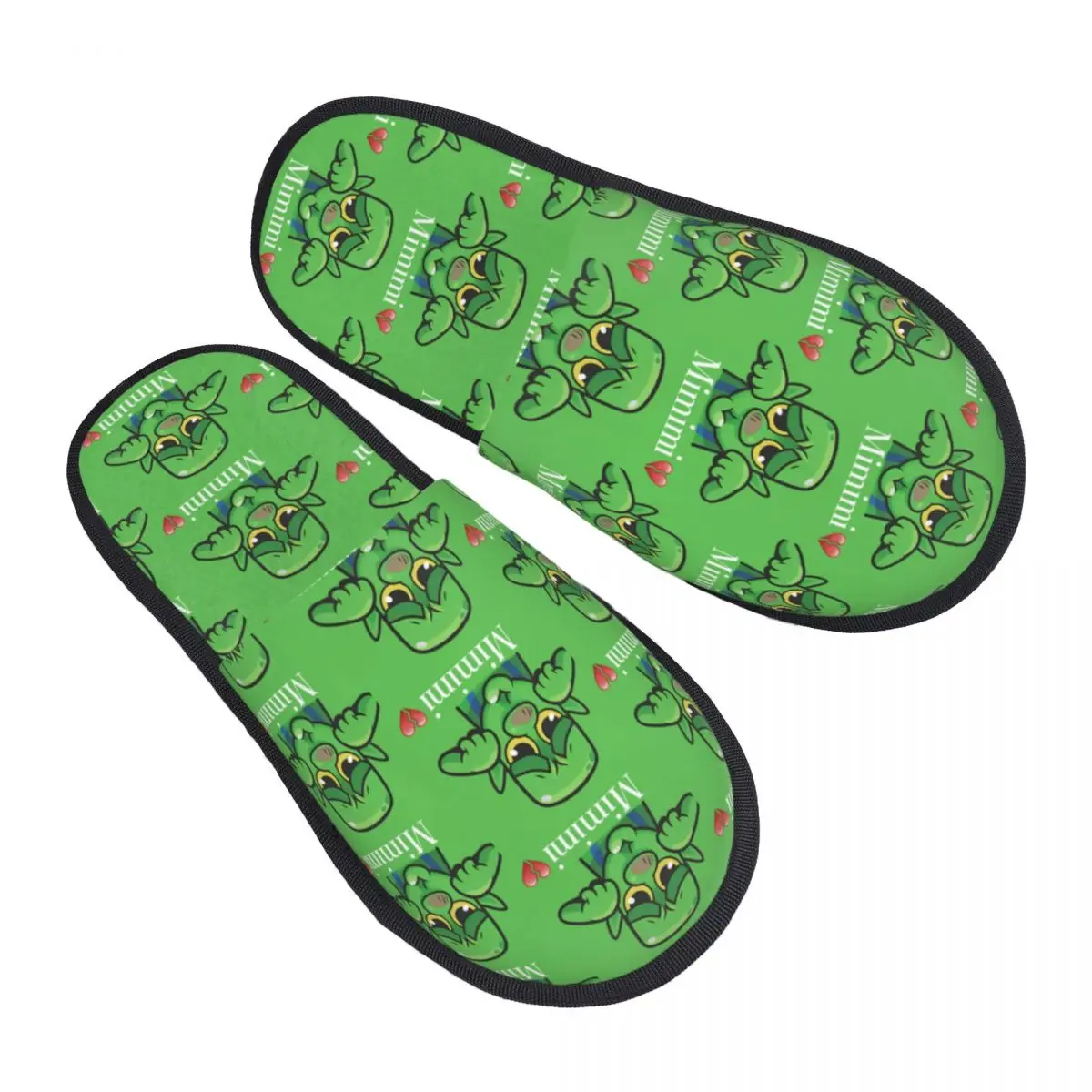 

Mimimi Goblin Crying Home Cotton Slippers Non Slip Clashh Game Royaled Soft Memory Foam Slides Living Room