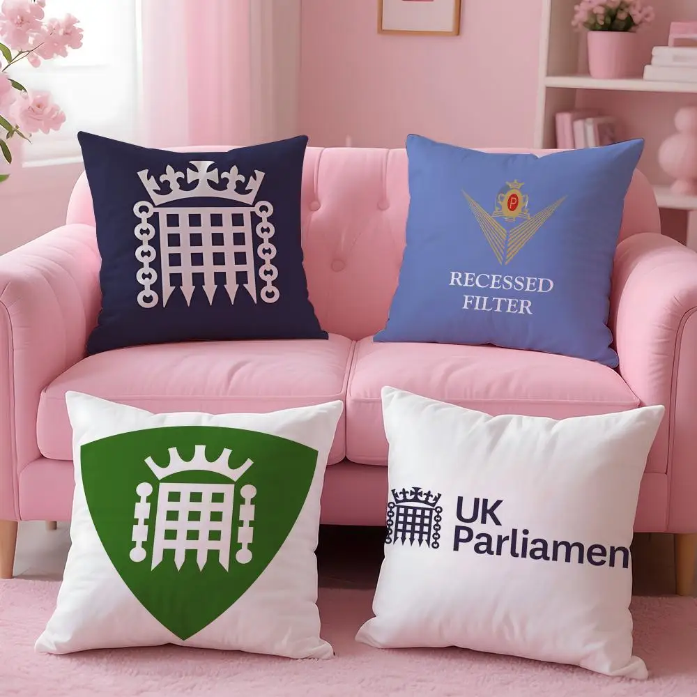 cigarette Parliament Cushion Cover Cushion Cover Set 4Pcs 50x50 45x45 40x40 Pillowcase Decorative Sofa Home Decor
