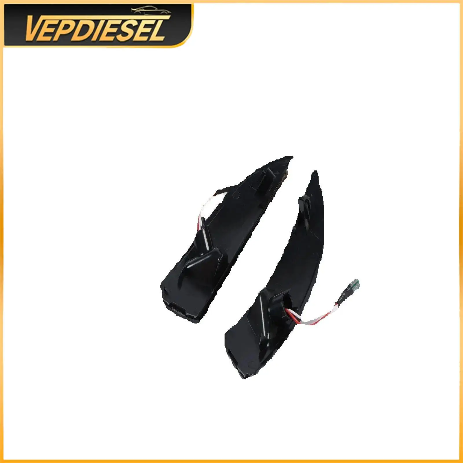 

LED Mirror Turn Signal Lights Amber Dynamic Sequential for Ford Fiesta MK7 B-MAX 2008-2017