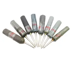 8PCS Mixed Cylinder Sandpaper Rod for Jewelry Polishing Buffing Grinding Head Jewellery Tools