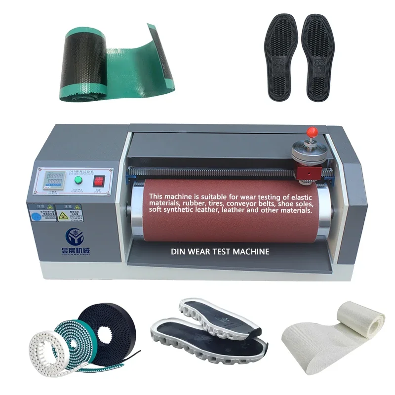 

Rubber Leather Shoes Sole Tire Abrasion Testing Machine Plastic Abrasion Tester Textiles Tensile Testing Balancing Machine