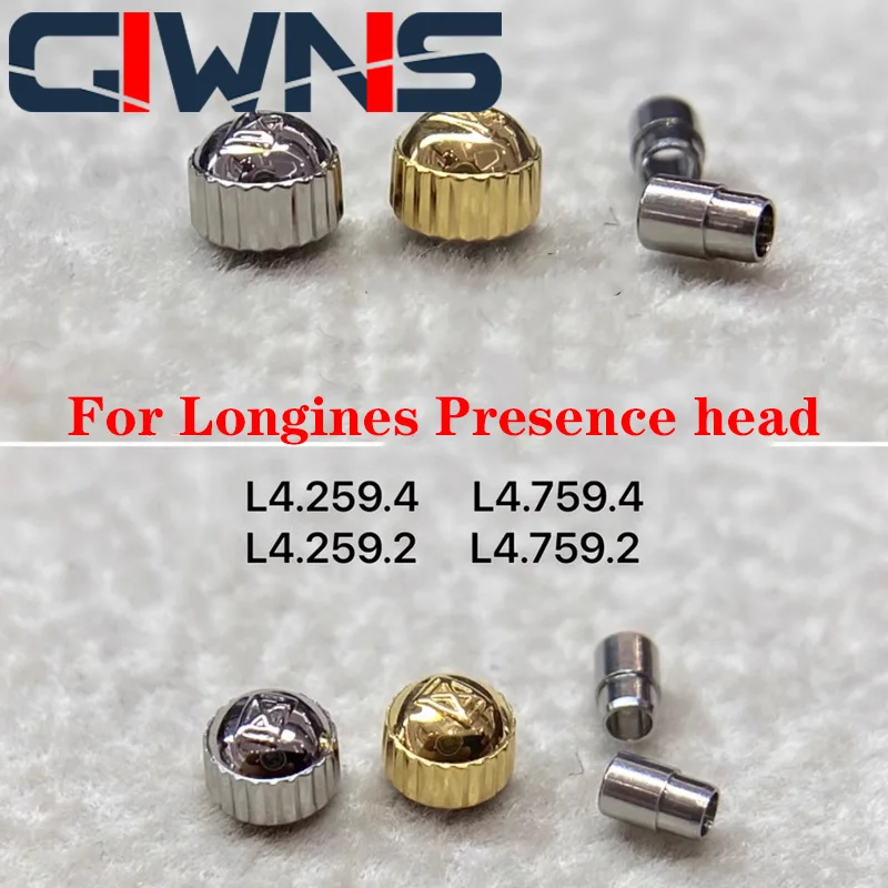 For Longines Presence L4.759 L4.259 Watch Head Handle Crown Accessories