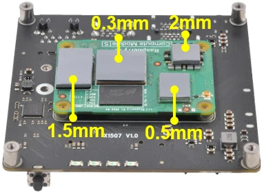 Raspberry Pi CM5 IO board Zero Noise-Superior Cooling-Passive Design X1507