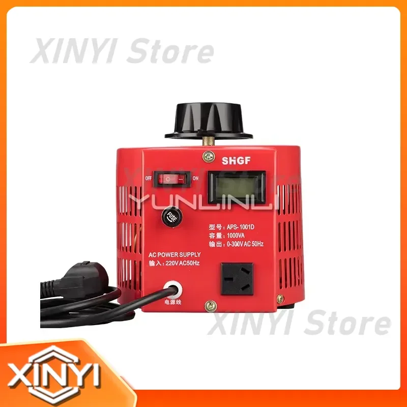 for APS-1001D Single Phase Voltage Regulator 1000W 1KVA Input 220V Adjustable 0-300V AC Boost Buck Power Supply