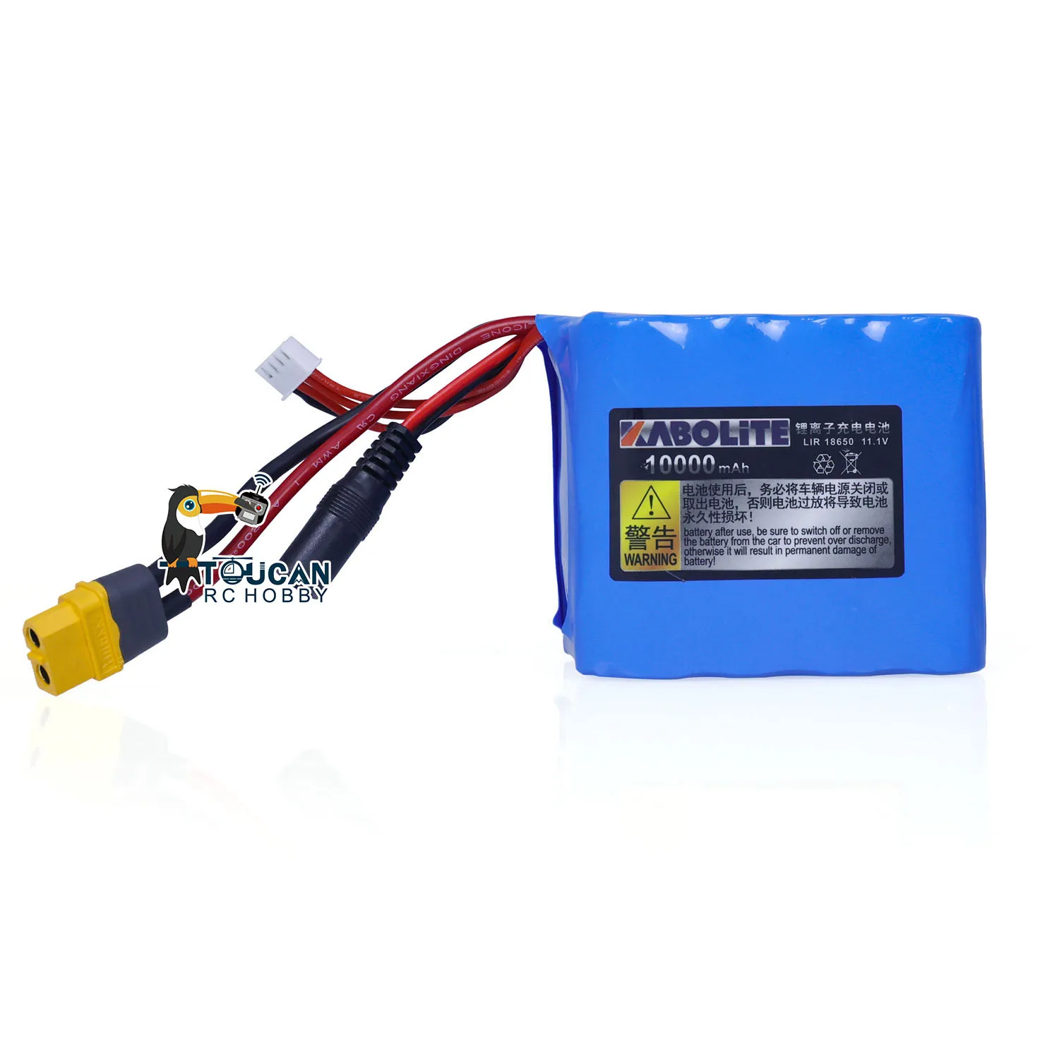 Accessories 10000mAh 11.1V Li-ion Battery Spare for 1/14 RC Hydraulic Loader Excavator Model Parts