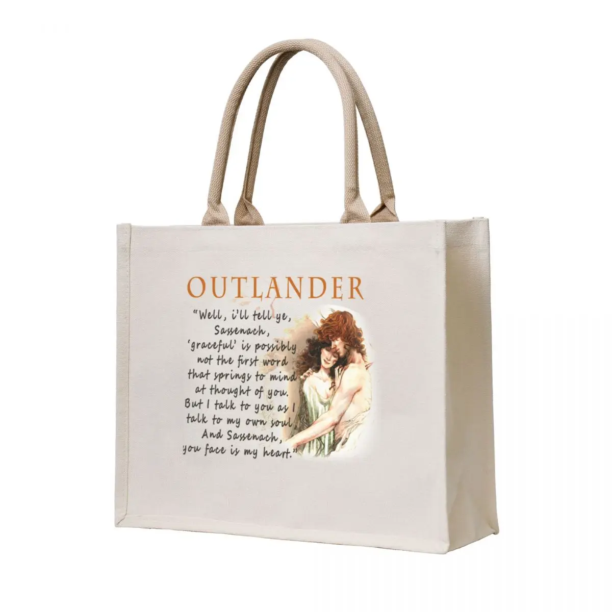 

Outlander Tote Bag canvas bags cute pouch bag Customizable tote bag