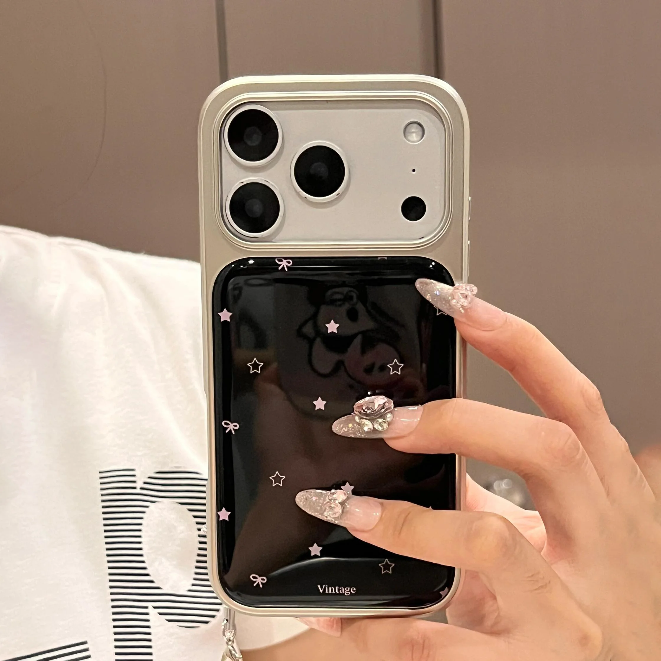 Phone Cases Drop Proof - INS Lüks Moda Baskılı Elektrokaplama Düşme