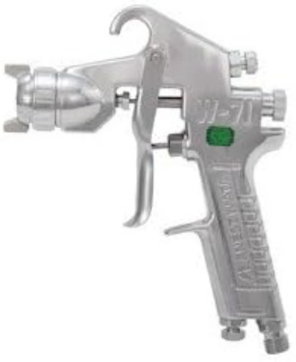 Anest Iwata Small Spray Gun, Gravity Type, Nozzle Diameter Φ0.04 inches (1.0 mm), W71-1G