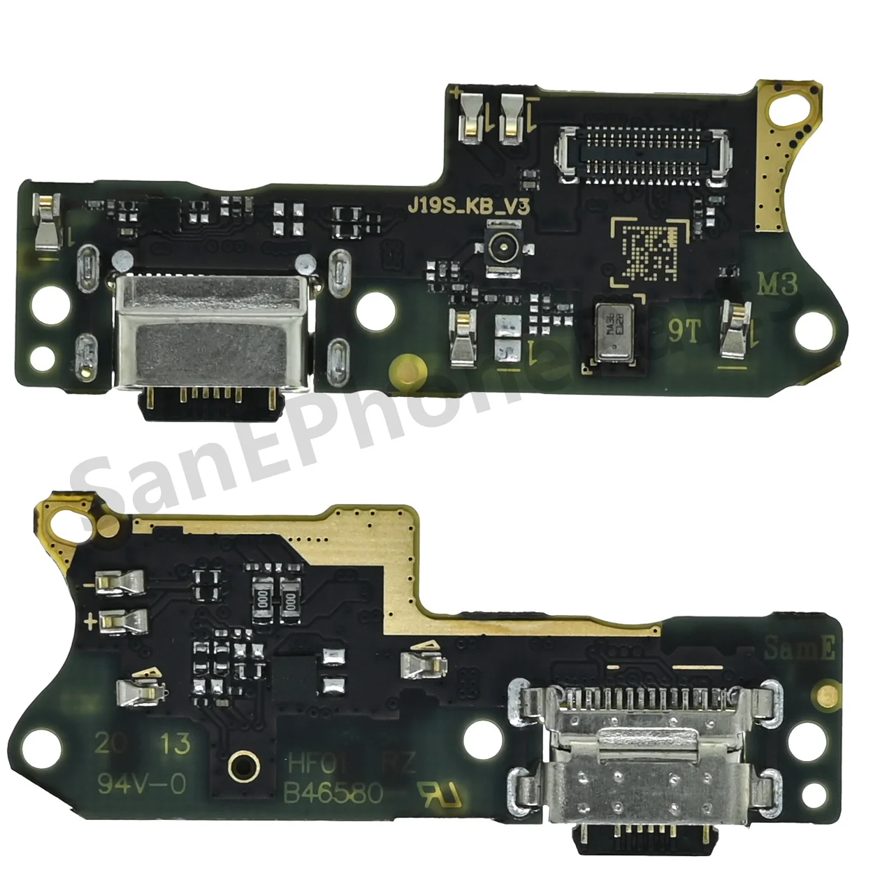 With IC Support fast charging For xiaomi Redmi 9T USB Dock Charger Port Charging Port Board Flex Cable