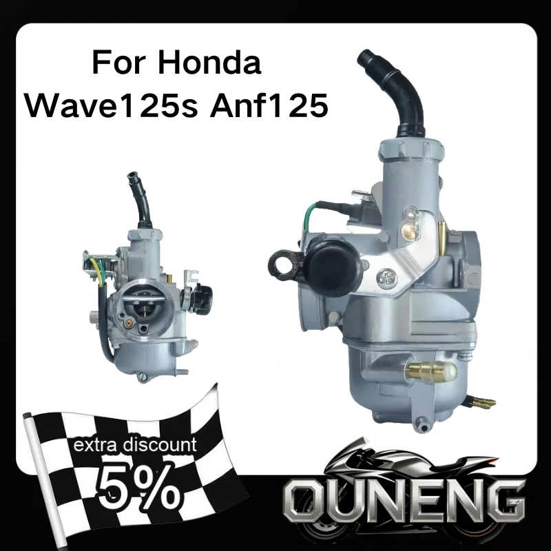 

For Honda Keihin Wave125s Wave125R Anf125 Wave Innova Karisma SUPRA X 125 Supra 125 S 16100- KPH-883 Motorcycle Carburetor Carb
