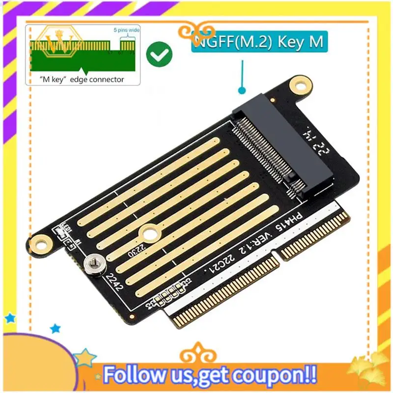 Latest-20X A1708 SSD Adapter Nvme PCI Express PCIE To NGFF M2 SSD Adapter Card M.2 SSD For  Pro Retina 13 Inch A1708