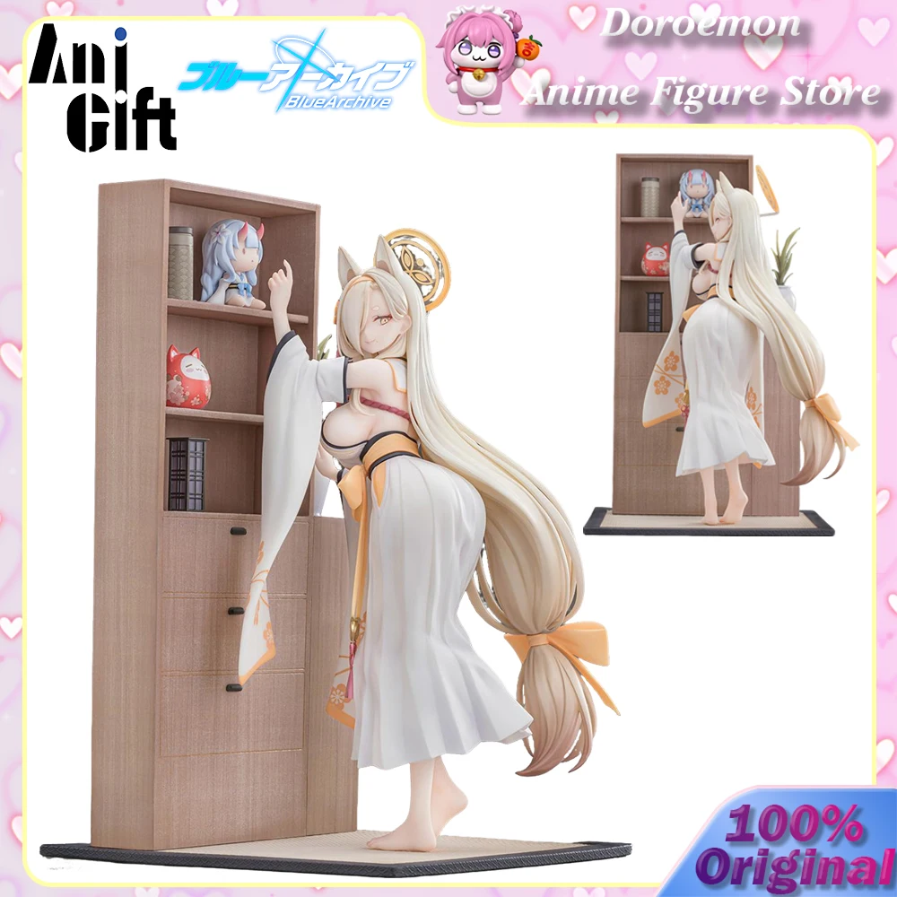 

In Stock Original Anigift Blue Archive Kuwakami Kaho Memorial Lobby Ver. 1/7 24Cm Game Beauty Waifu Girls Figures Model Toys