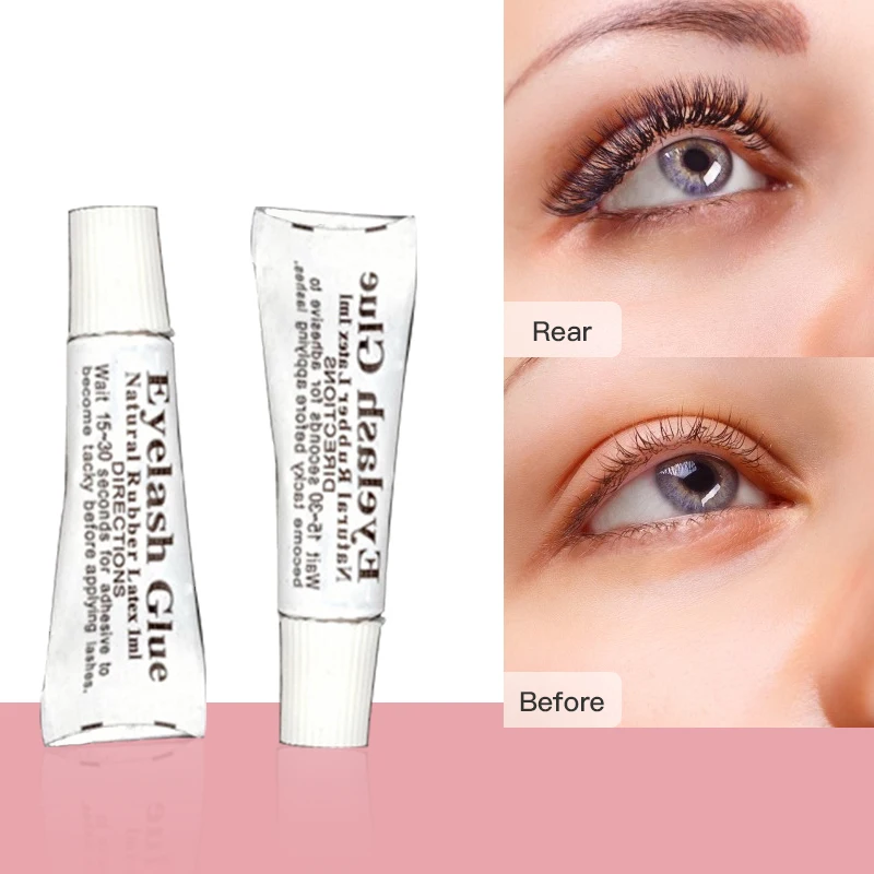 Veel Valse Wimperlijm Transparant Wit Multifunctioneel Waterdicht Langdurig Valse Wimper Accessoires Cosmetisch Tslm1