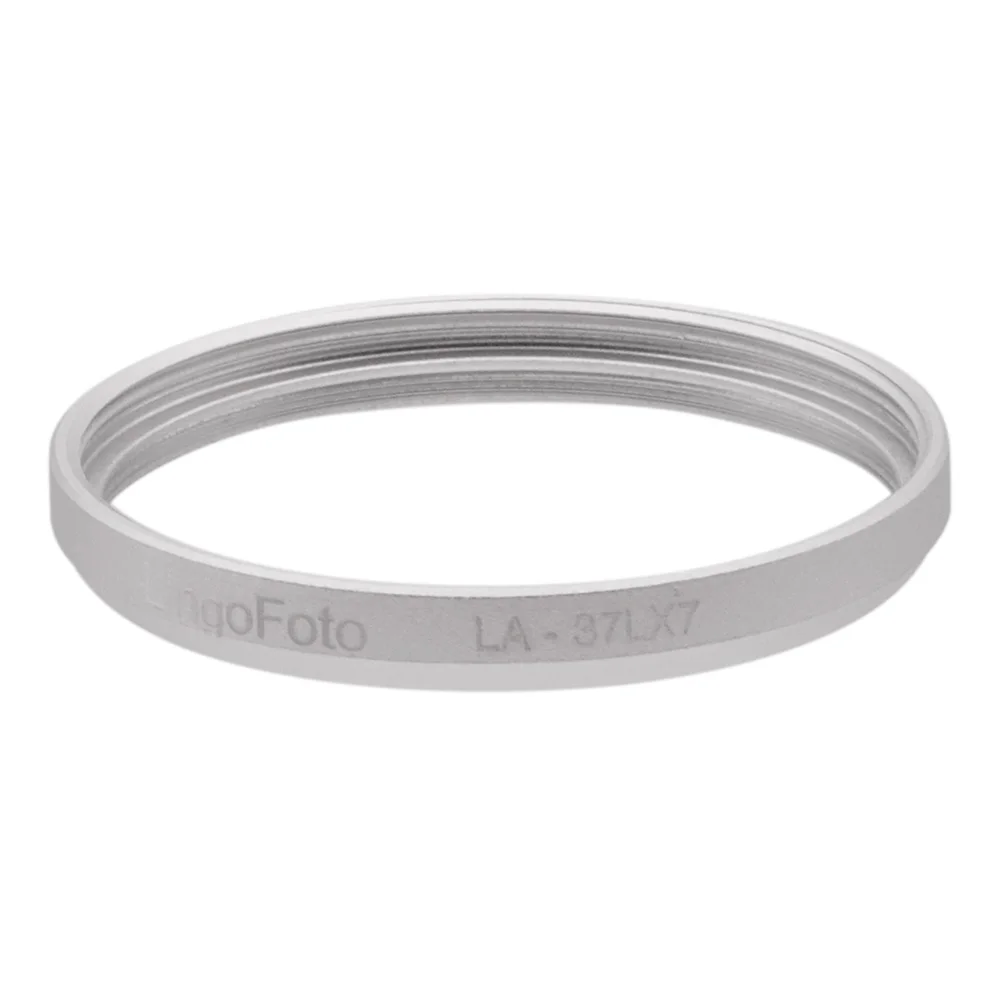 الفضة LA-37LX7 37 مللي متر عدسة مهايئ المرشح حلقة لباناسونيك DMC-LX7 يستبدل DMW-FA1