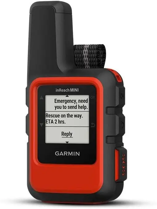 inReach Mini, Lightweight and Compact Handheld Satellite Communicator, Orange (Renewed)