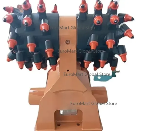 Roadheader Attachment Hydraulic Trenching Drum Cutters for 20 Ton Excavators Cutter for Tunnel Boring Machine