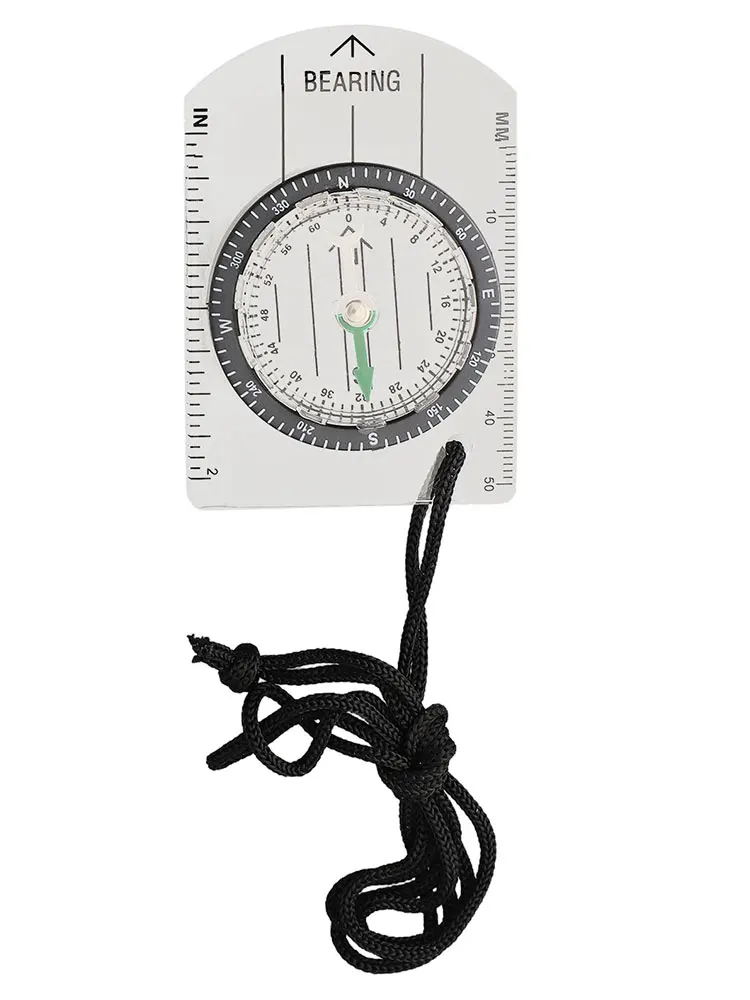 Multifunctional Lanyard Ruler for compass High Accuracy, Protractor, for compass And for compass For Measuring Directions On
