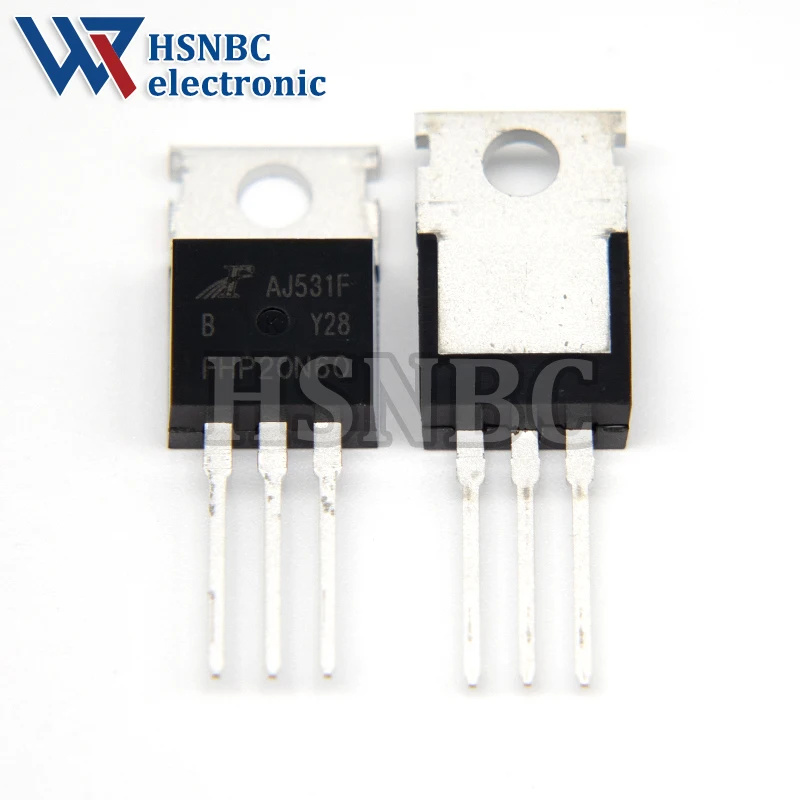 10PCS FHP20N60 20N60 FHP20N60B TO-220 20A 600V N-Channel Power MOSFET Transistor 100% New Original