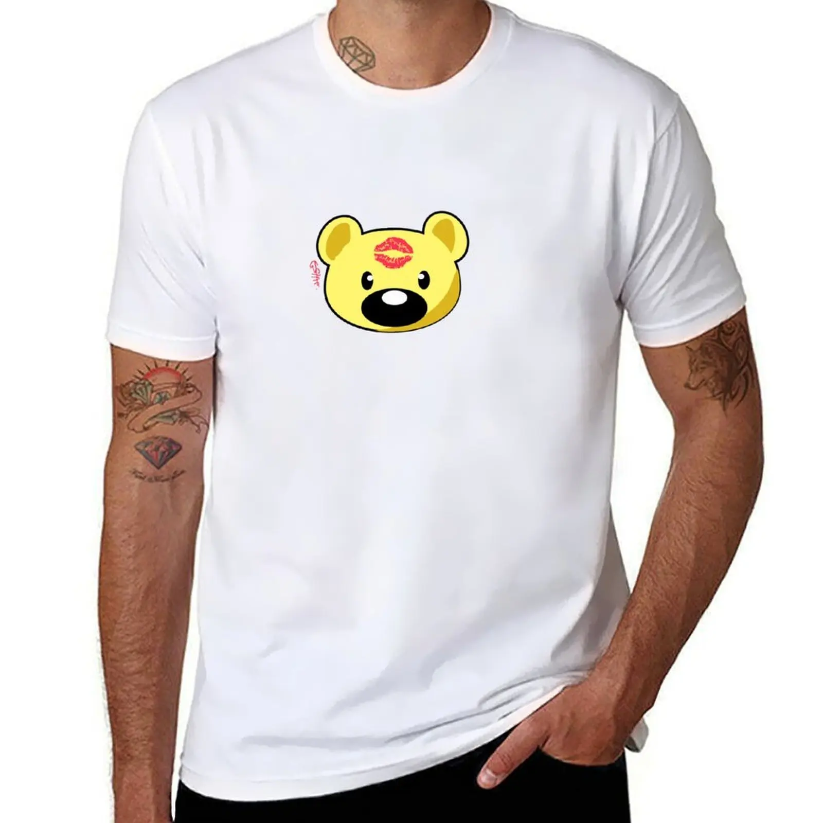 

Bono Bear T-Shirt printed t shirts for man men t shirt cotton 100% t shirt custom print T-Shirt