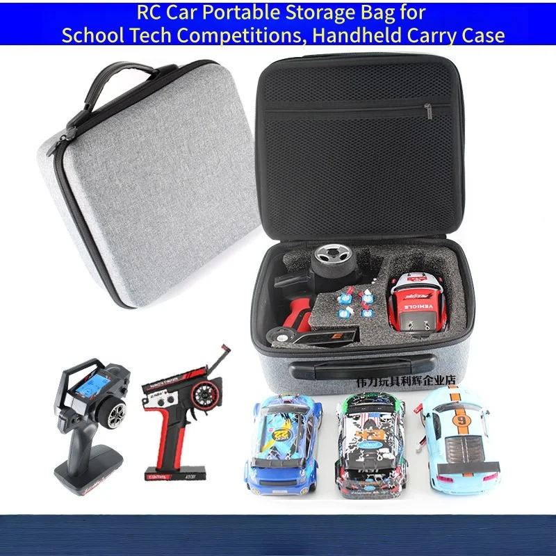 FATJAY K969 K989 RC Auto Zubehör Aufbewahrungstasche Tragbare Handtasche für 284010 284131 Teile-Organizer