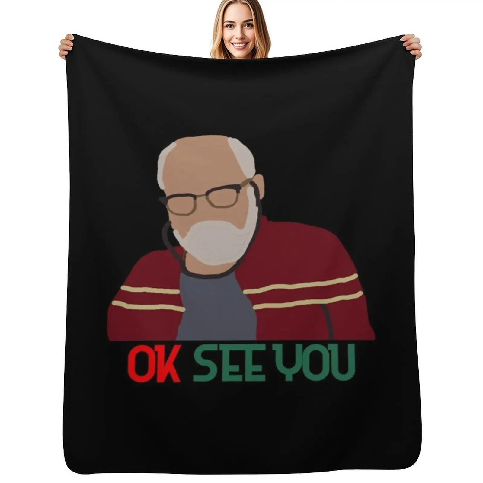 Uppa - Kim Convenience Ok See You Drawn T-Shirts Gift For Fans, For Men and Women Throw Blanket Thermals For Travel Blankets