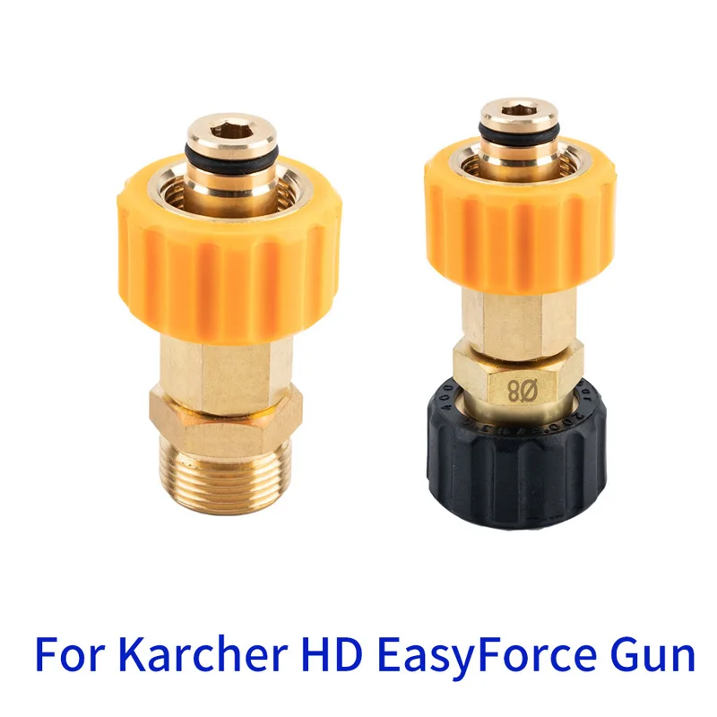 

Pressure Washer Brass Connector Fitting HD EasyForce Adapter Connection M22 for Karcher HD HDS Easy Force Water Spray Gun