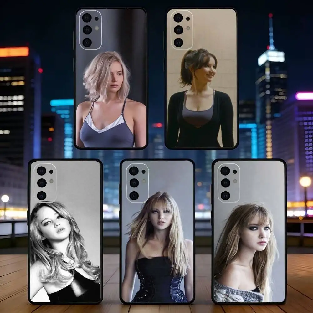 

Jennifer Lawrence Phone Case For Samsung S25,S24,S21,S22,S23,S30,Ultra,S20,Plus,Fe,Lite,Note,10,Black Cover