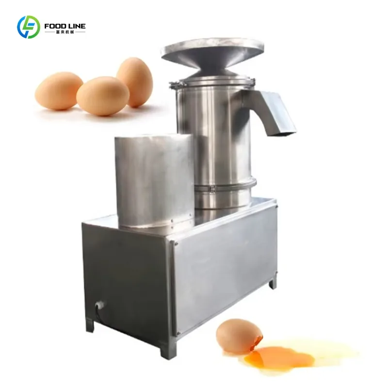 Customized Centrifugal Large Capacity Commercial Separation Automatic Egg Breaking Machine Industrial Egg Breaker